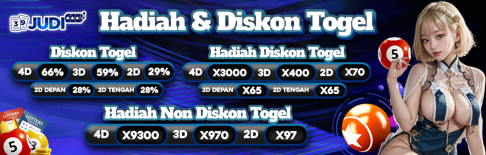 HADIAH dan DISKON TOGEL