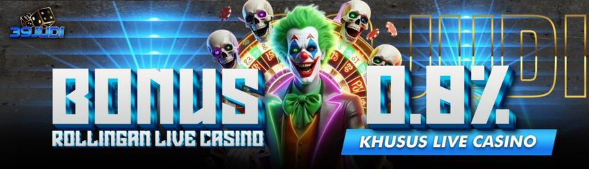 Bonus Live Casino 0,8%