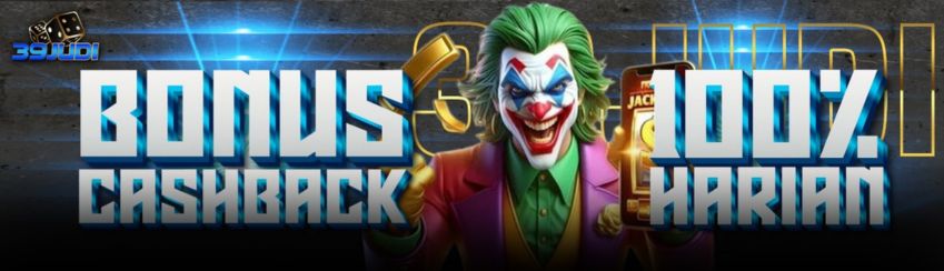 BONUS CASHBACK 100% (SETIAP HARI)