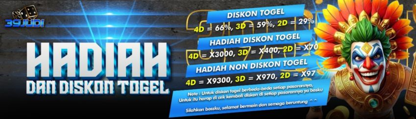 HADIAH dan DISKON TOGEL