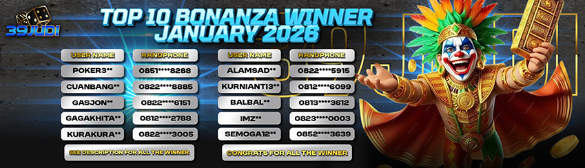 PEMENANG BIG BONANZA REWARD FEBRUARI 2026